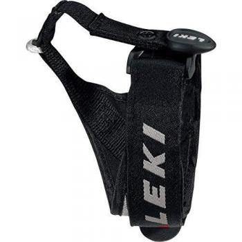 Leki Sports Bastón de esquí, Unisex, Negro/Plateado, M-L-XL