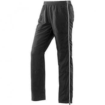Michaelax-Fashion-Trade Joy Sportswear - Pantalón deportivo para hombre con cremallera lateral para ocio, deporte y gimnasio negro/blanco