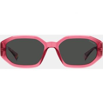 Polaroid PLD 6189/S - Gafas de sol geométricas rosas para mujer con lentes polarizadas