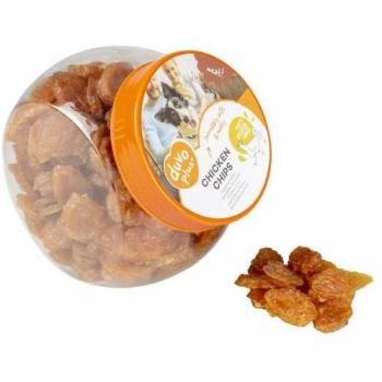 Deliciosas y nutritivas Duvo Plus Meat Chips de Pollo para consentir a tu perro - 500 gr