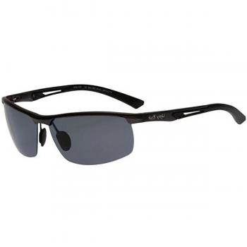 Ugly Fish PT24388 Polarized Men's Sunglasses Black 66mm