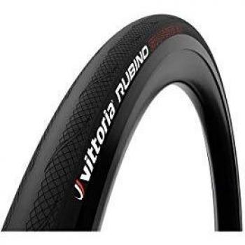 Vittoria Rubino - Neumático rígido Unisex, 700 x 25 C, Color Negro