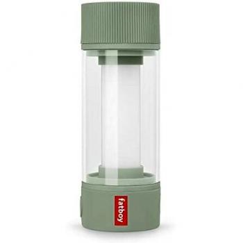 Lámpara de mesa LED Fatboy Tjoepke con batería, verde Envy