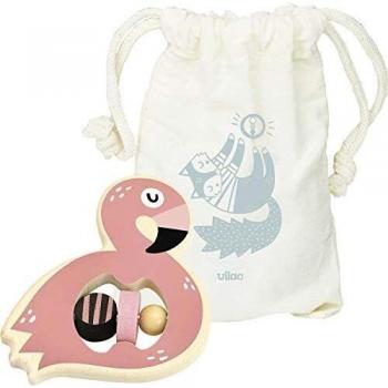 Vilac- Hochet Flamingo Michelle Carlslund Centros de Actividades, Multicolor