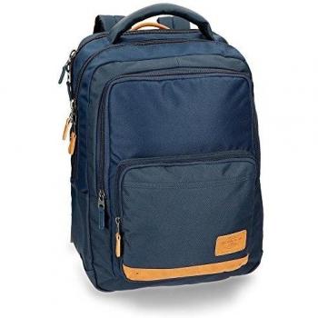Pepe Jeans Beckers Mochila Tipo Casual, 44 cm, 20.46 litros, Azul