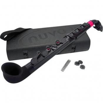 Nuvo jSax 2.0 Black and Pink Beginner Saxophone for Kids
