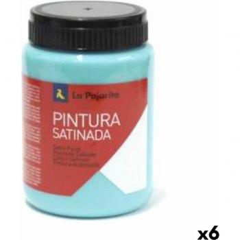Témpera Escolar Satinada La Pajarita L-35 Turquesa 6 Piezas