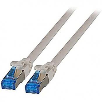 Cable de red Patchcord Cat.6a S/FTP Superflex 0,5m Gris