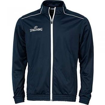 Spalding Team Warm Up Jacket Sudadera, Hombre, Navy/White, 152