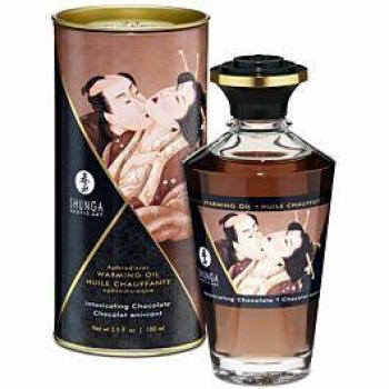 Aceite de Masaje Efecto Calor Sabor Intenso Chocolate (100 ml)
