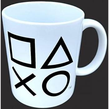 Taza de desayuno PlayStation Iconos