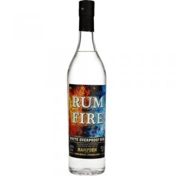 Ron Hampden Fire Blanco Overproof 63% 700ml