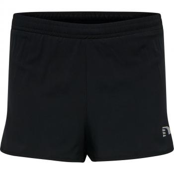 Newline Sport Mallas Cortas Core Split, Pantalones Cortos para Mujer, Color Negro, Talla L