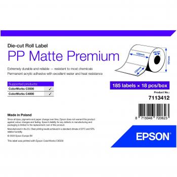 Epson 7113412 - Etiqueta de impresora autoadhesiva (Blanco)