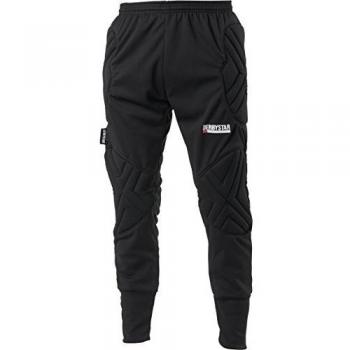 Derbystar Torwarthose Kai - Pantalones cortos de portero de fútbol para niño, color negro, talla 6 años