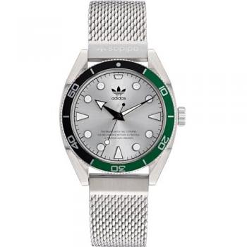 Adidas Originals Quartz Unisex Fashion Watch Edition Two - Gray, One Size