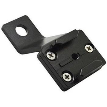 Goliton conjunto de espejo retrovisor de la motocicleta Apoyo en CNC de aluminio para accesorios de la cš¢mara GoPro Hero, peque?as hormigas y toda la serie de cš¢maras esporas Negro