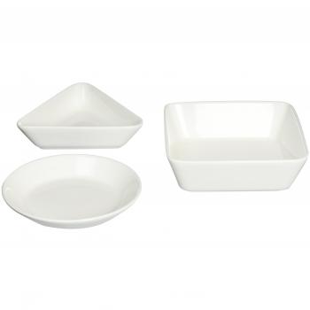 Iittala Teema White/valkoinen Cuencos, Porcelana, Blanco, 12 x 12 x 3 cm, 3