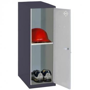 Taquilla SIMONLOCKER DISM Mini + Banco, Metal Antracita/Gris, 915x300x500 mm