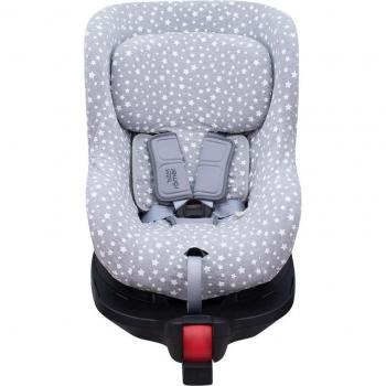 Funda para silla de coche JYOKO compatible con Romer Dualfix I-Size y Britax Swingfix Isize, modelo White Star