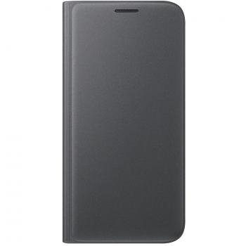 SAMSUNG Flip Wallet - Funda con Tapa Galaxy S7, Color Negro