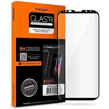 Película Normal Spigen Glas.TR Case Friendly Galaxy S9 + Plus