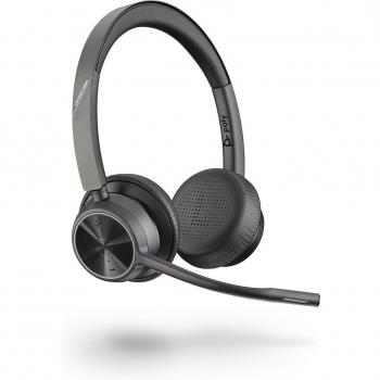 Auricular de diadema con micrófono Poly Voyager 4320 UC Bluetooth