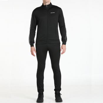 John Smith Chándal Justa para Hombre en Color Negro, Fabricado en Poliéster con Bolsillos, Kit de Deporte