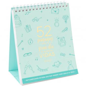 Calendario de boda Mr. Wonderful que nos vendrá como anillo al dedo