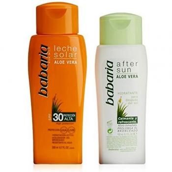 Babaria leche solar aloe vera spf30 200ml + after sun 150ml