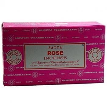 Incienso Satya Original - 12 Cajitas de Variedades Aromáticas para Aromaterapia y Hogar
