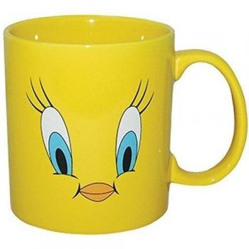 Tweety Big Face Taza