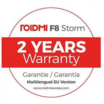 ROIDMI F8 Storm - Aspiradora sin cable, versión EU en Español, 415 W, 100.000 RPM, batería hasta 55 minútos, depósito 0,4L, color blanco 157x1178x256cm