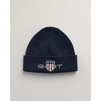 Gant Gorro Unisex Infantil Archive Shield Marino S/M - Casual, Algodón, Moda Infantil 2024