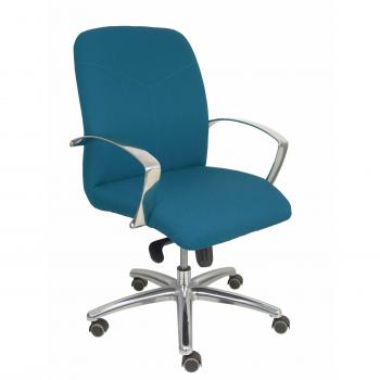 Sillón Caudete confidente bali verde petróleo