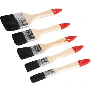 Silverline 244979 - Pinceles desechables, 5 pzas