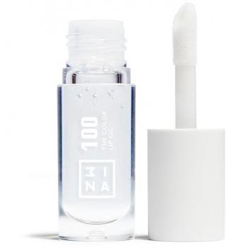 3INA The Color Lip Oil 100 - Aceite Hidratante Para Labios Tono 100 - Crystal Clear, 4 ml