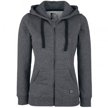 R.E.D. by EMP Freaking out Loud Chaqueta con Capucha Mujer Gris XXL