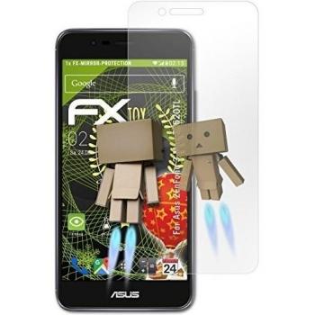 atFoliX Protección de Pantalla Asus ZenFone 3 Max Lámina protectora Espejo - FX-Mirror con efecto espejo