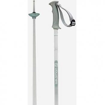 SALOMON Northpole Lady Bastones de esquí para Mujer, Aluminio, Gris, 100 cm