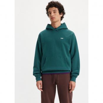 Levi's Gold Tab Men's Hoodie - Deep Sea Moss Green, Size L