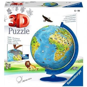 Puzzle 3D Ravensburger - Globo Infantil de 180 Piezas