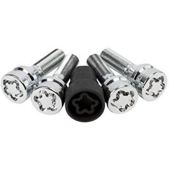 Tornillos Antirrobo 12X125 L35 17/19 Plata (4 uds)