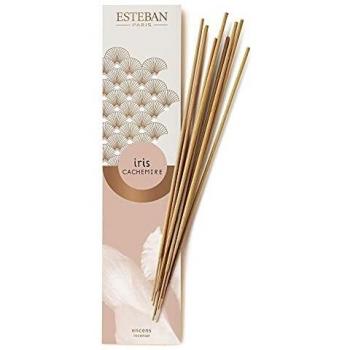 Incienso Iris Cachemire Esteban Paris - 20 varitas de bambú para ambientar 30 g