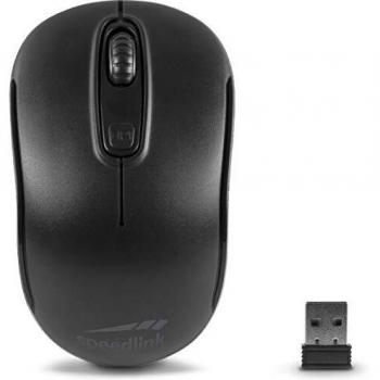 Ratón Inalámbrico Speedlink CEPTICA - Óptico, USB, 3 Botones, 1600 dpi, Negro