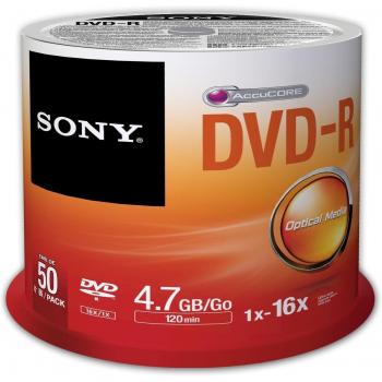 Sony 50DMR47SP - Pack de 50 unidades de DVD-R