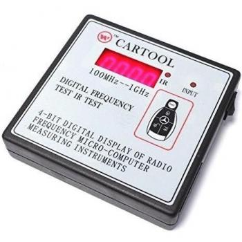 BeMatik - Comprobador Digital RF radiofrecuencia 100MHz-1000MHz con Soporte IR Infrarrojos Mando a Distancia