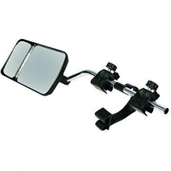 Espejo de Caravana Scope Doble Enfoque 31 cm Negro - Set de 2 Piezas