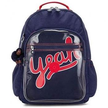 Kipling rugzak Seoul Go Polish Blue Trans