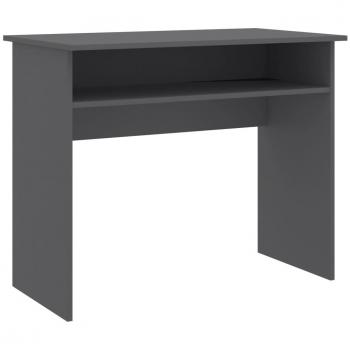 Gray Engineered Wood Desk 35.4x19.7x29.1